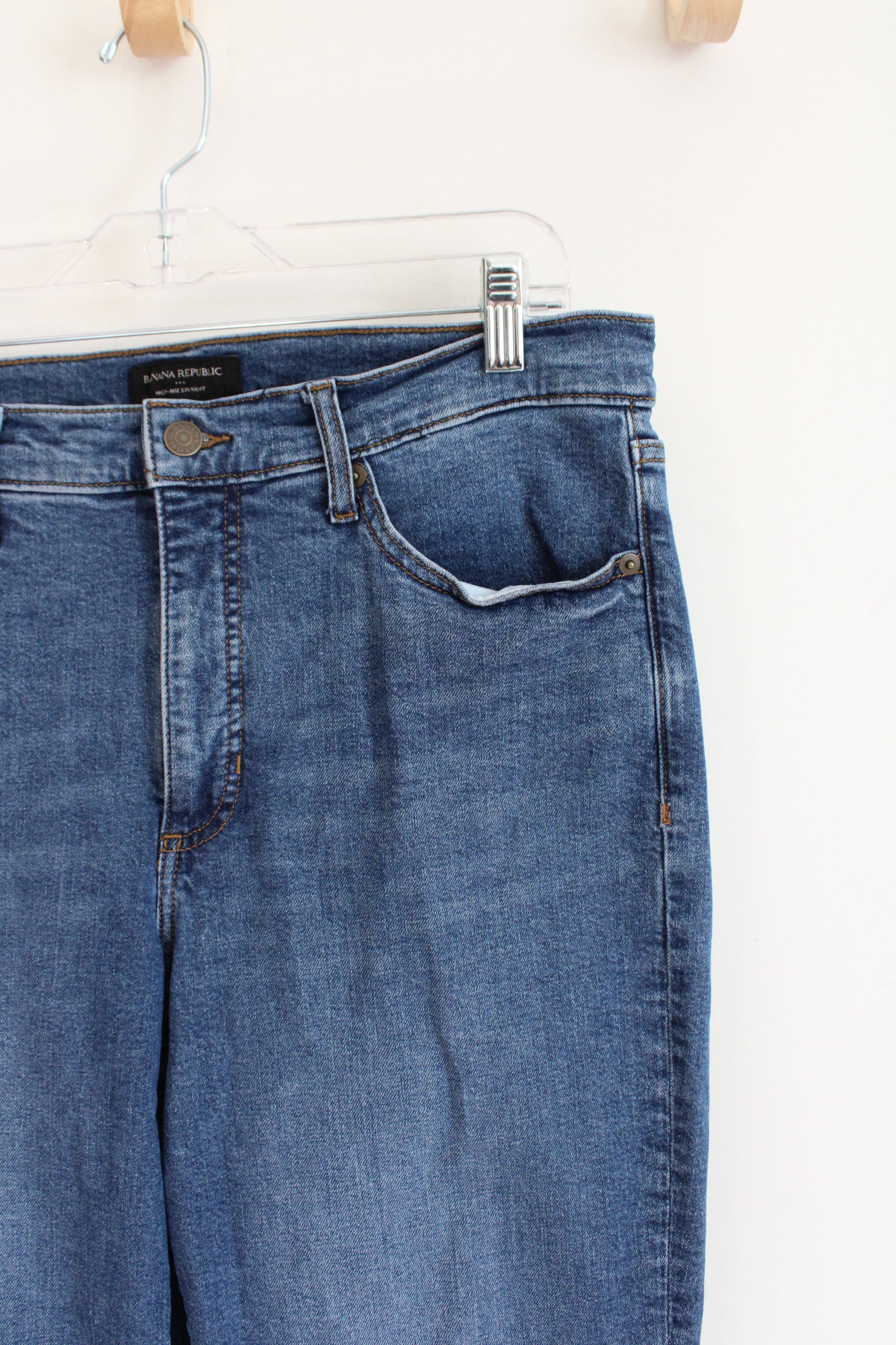 Banana Republic High-Rise Straight Jeans | 12 (31)