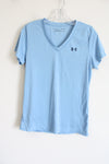 Under Armour Blue V-Neck Athletic Top | M