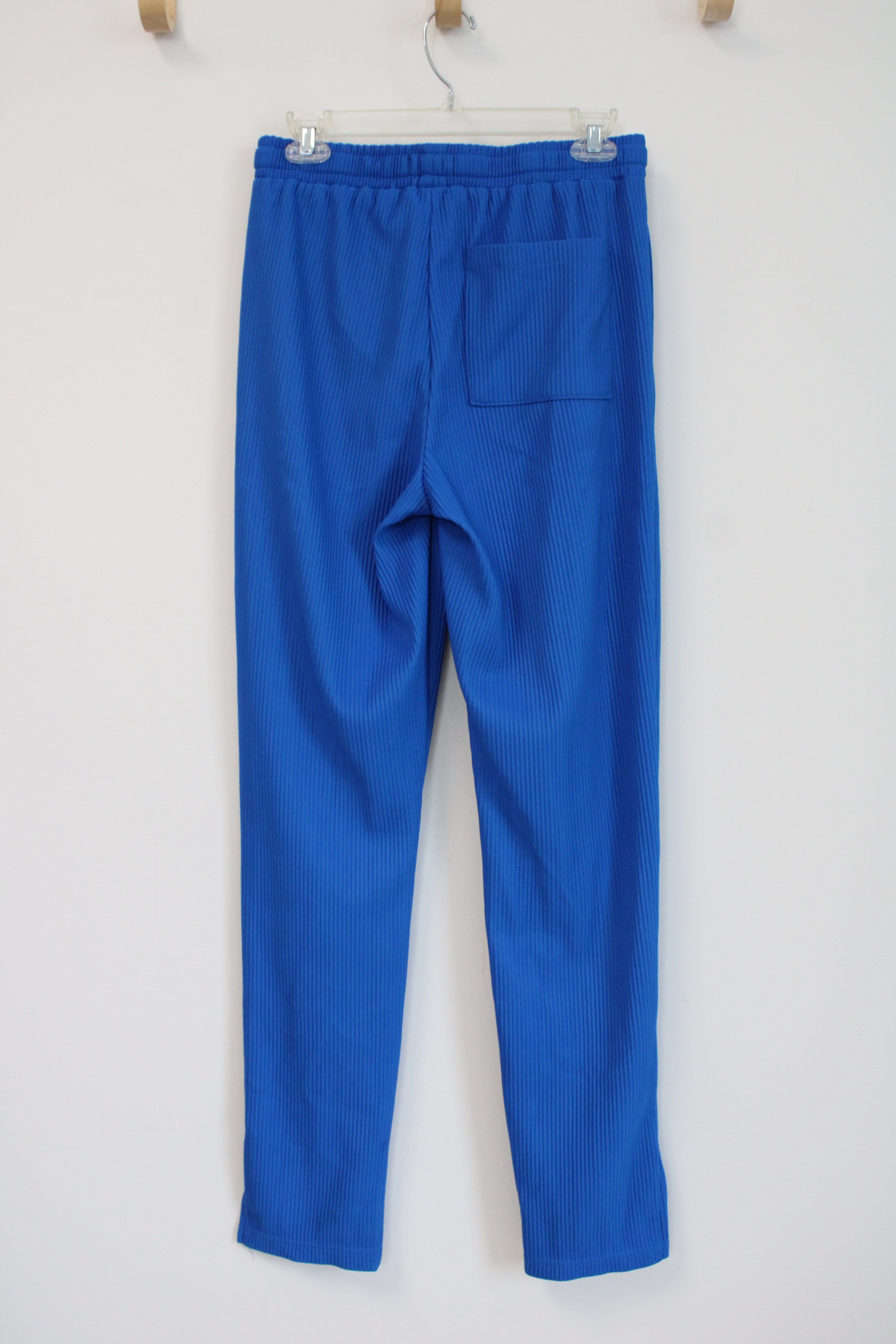 Nova Men Blue Ribbed Sweatpants | S