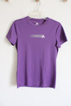Adidas Purple Logo Athletic Shirt | M