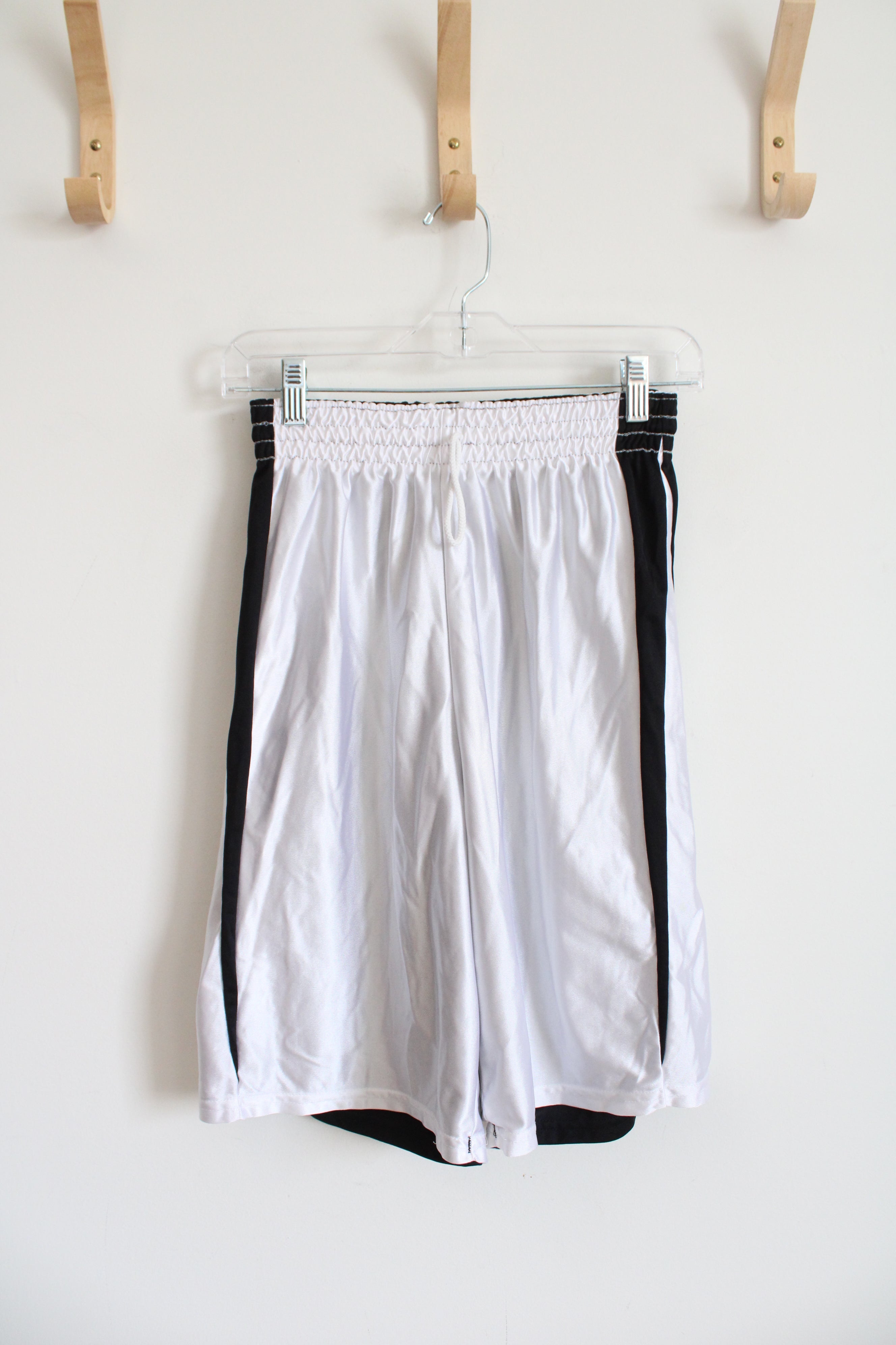 Black & White Basketball Shorts | S