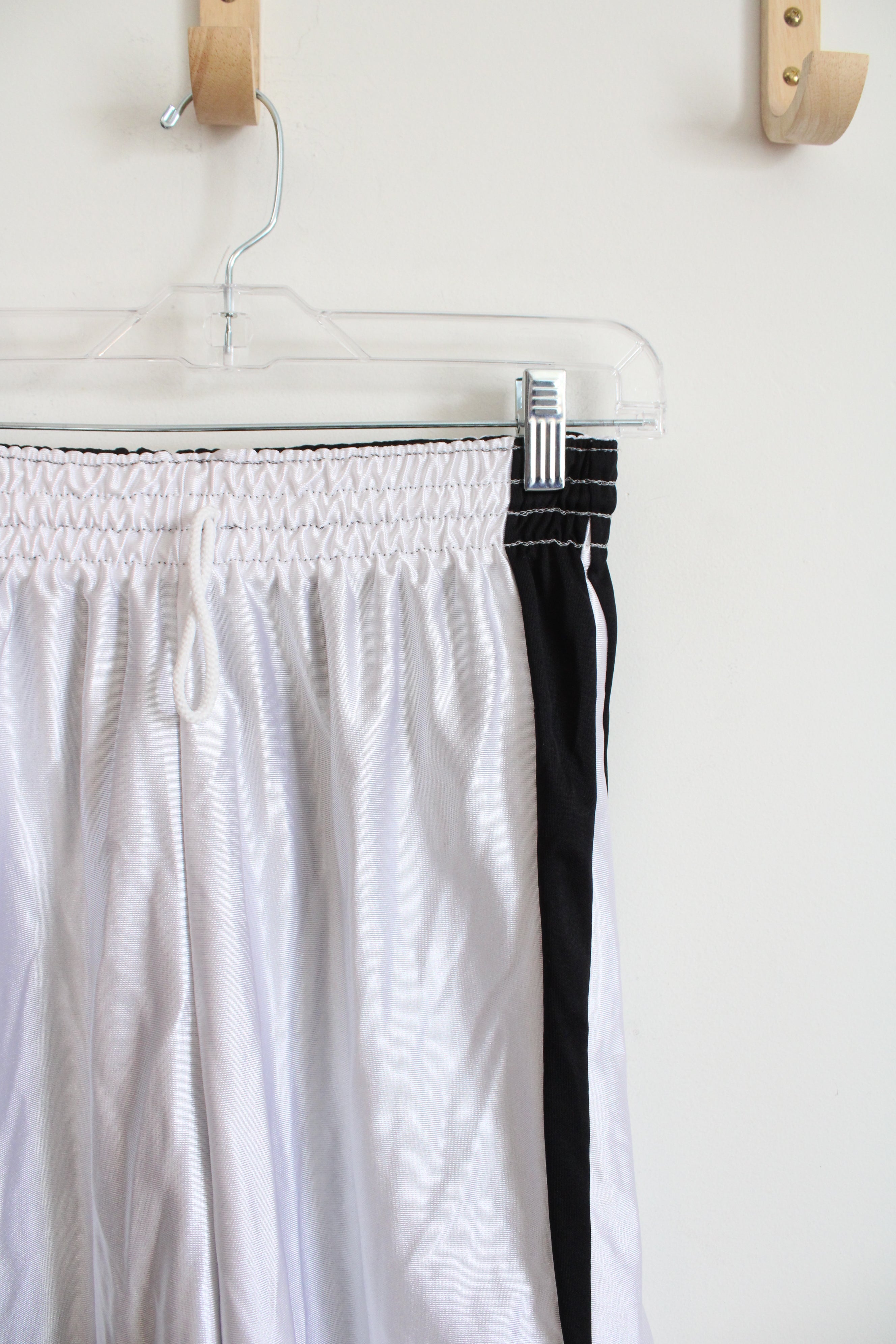 Black & White Basketball Shorts | S