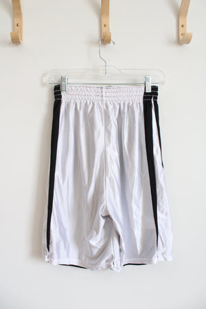 Black & White Basketball Shorts | S