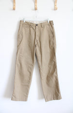 Haggar Life Khaki Live Comfortable Relaxed Straight Khaki Pants | 32X30