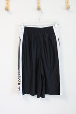 Under Armour Black & White Athletic Shorts | S