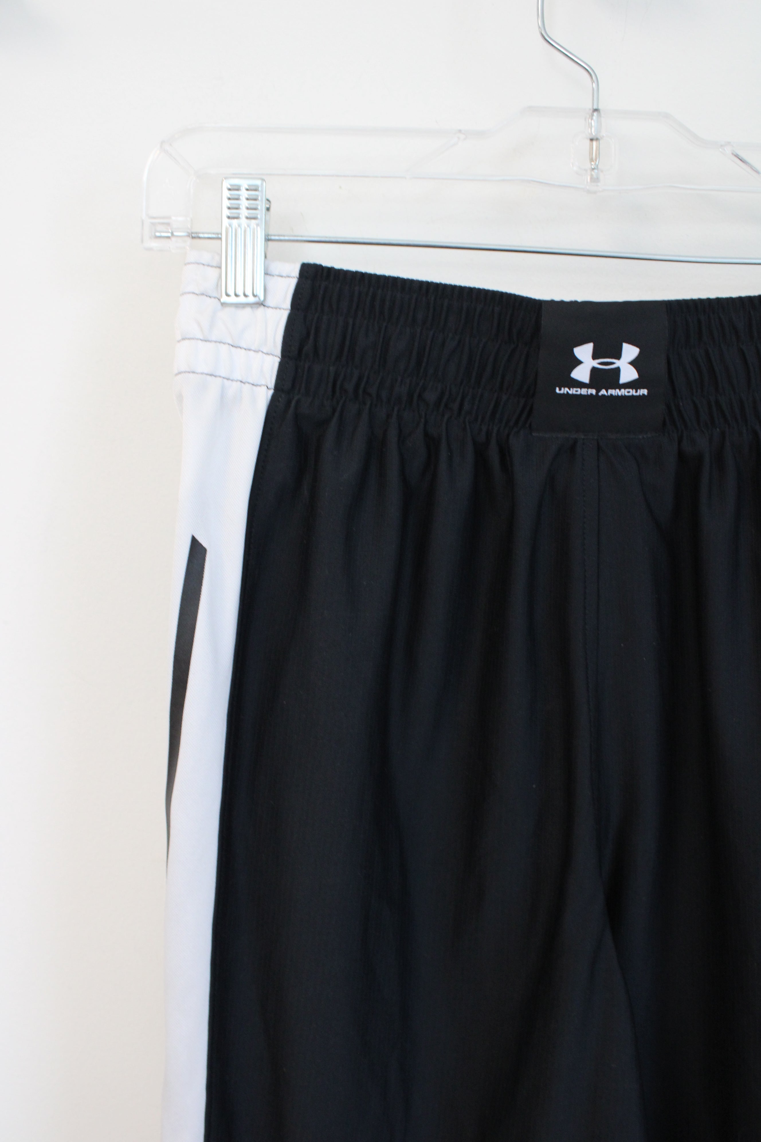 Under Armour Black & White Athletic Shorts | S