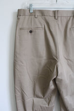 Haggar Classic Fit Premium No Iron Khaki Trouser Pants | 36X32