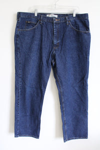 Lee Regular Fit Dark Wash Jeans | 42X30