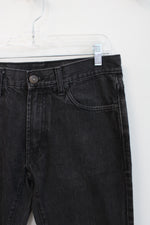 Calvin Klein Jeans Black Straight Cut Jeans | 30