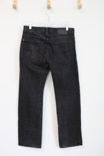 Calvin Klein Jeans Black Straight Cut Jeans | 30