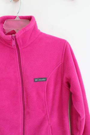 Columbia Pink Fleece Jacket | S