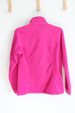 Columbia Pink Fleece Jacket | S