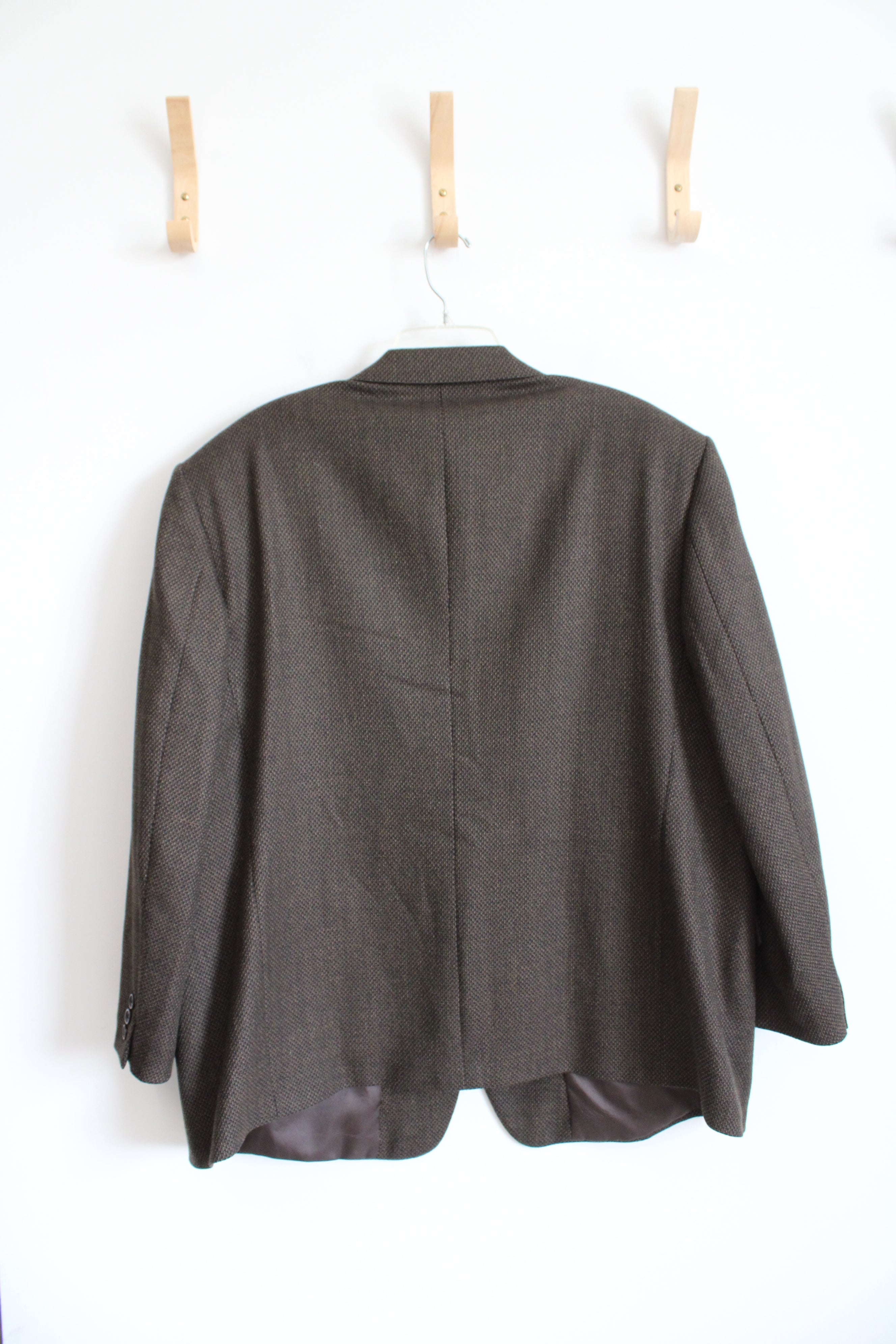 Joseph & Feiss Brown Patterned Blazer | 50 Short