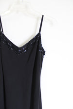 NEW Ralph Lauren Vintage Black Beaded Dress | 4