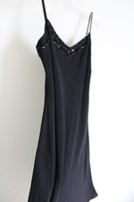 NEW Ralph Lauren Vintage Black Beaded Dress | 4