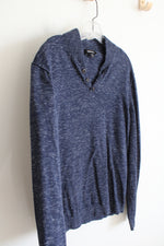 Express Blue Heathered Sweater | XL