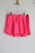 Under Armour Neon Pink Shorts | Youth S (8)