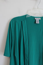 Catherines Green Knit Shrug | 1X (18/20)