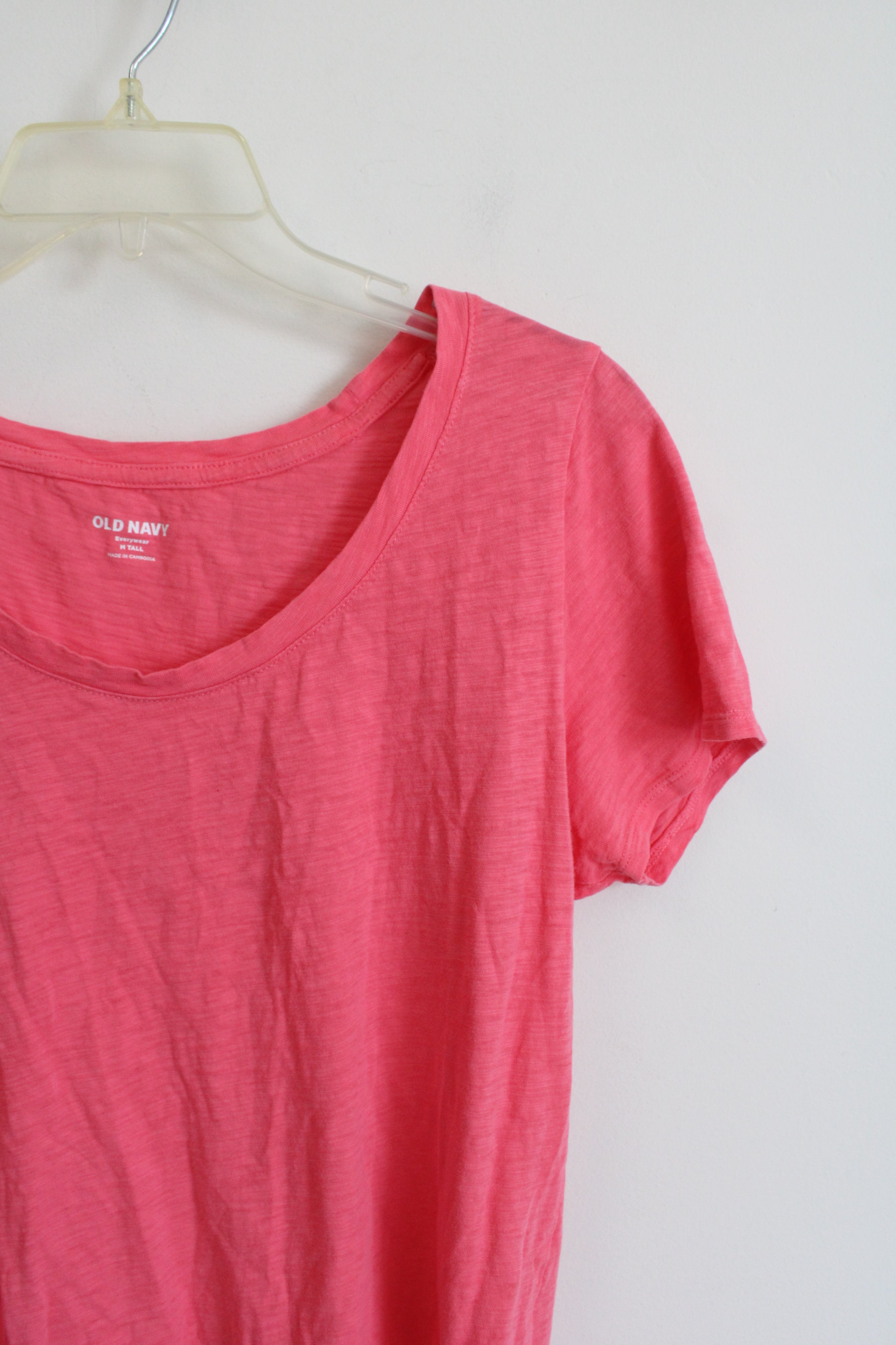 Old Navy Pink Everywear Tee | M Tall