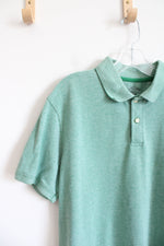 St. John's Bay Light Green Legacy Polo Shirt | L