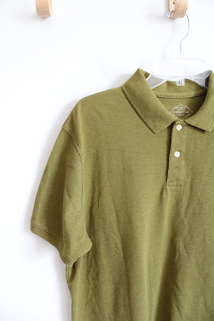 St. John's Bay Green Legacy Polo Shirt | L