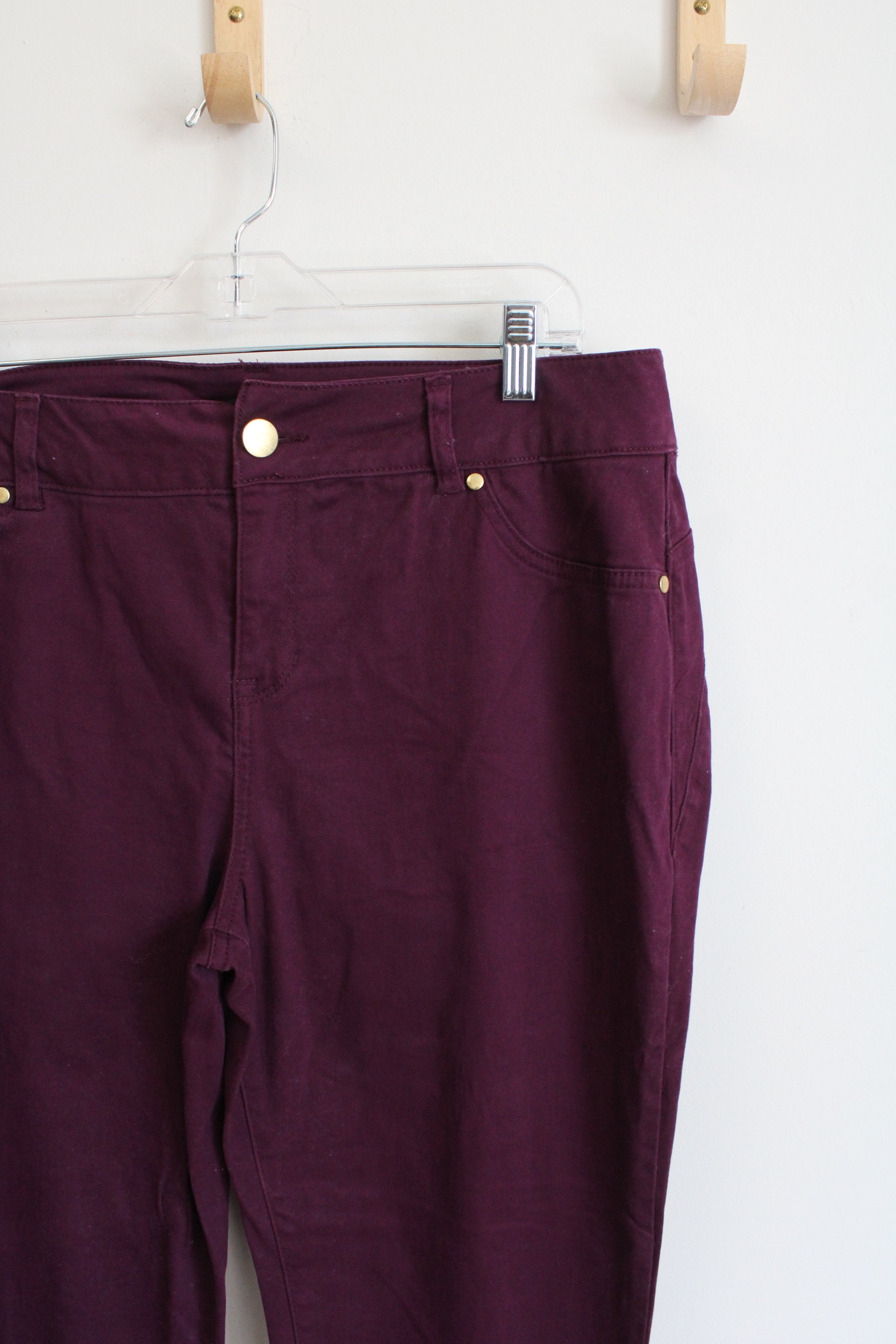 Iman Plum Straight Pants | 14