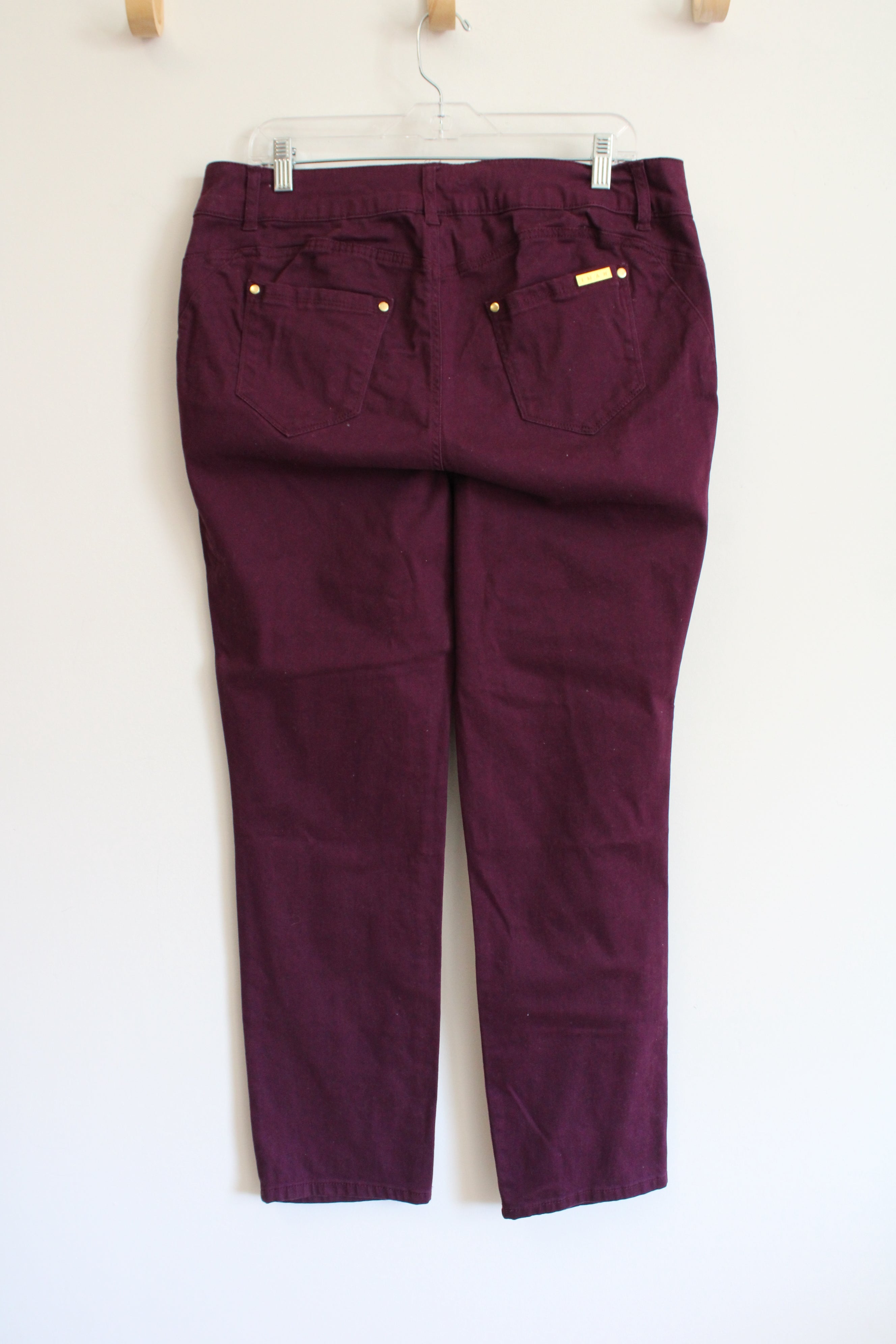 Iman Plum Straight Pants | 14