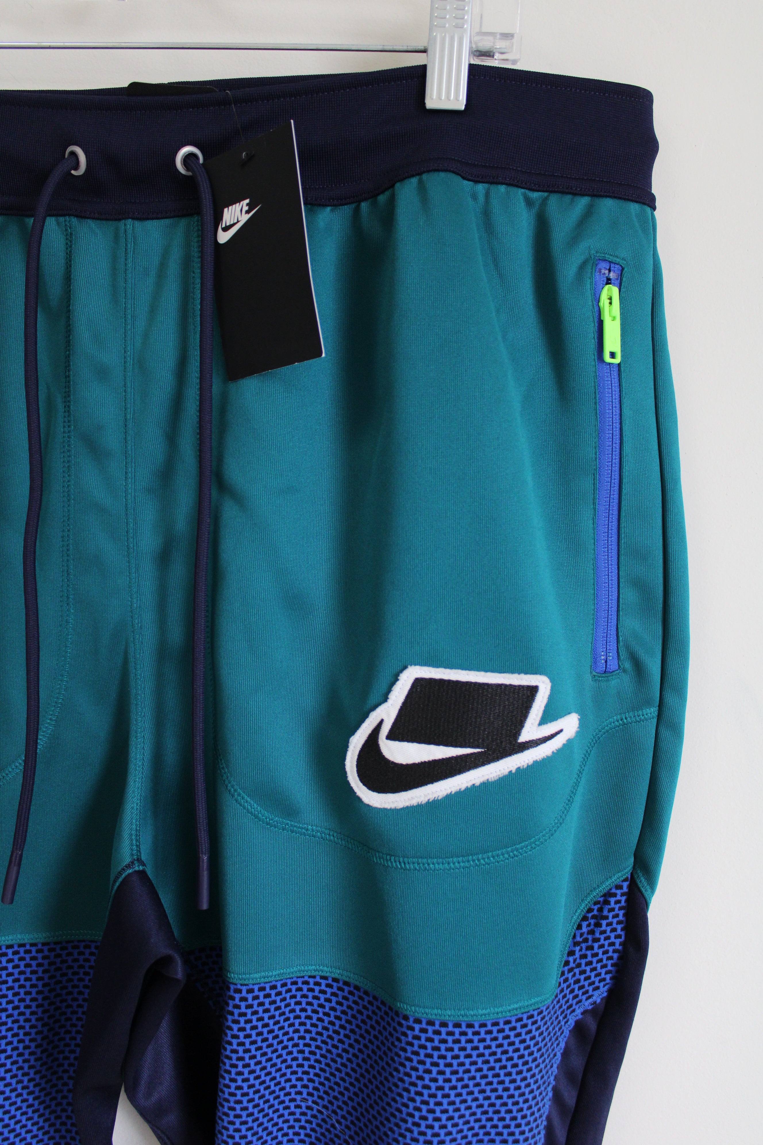 Nike Innovation Not A Sample Teal Blue Tech Air Max Loose Fit Jogger Pants | XL