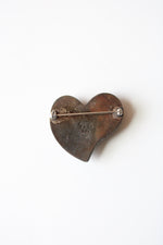 Sterling Silver Heart Pin