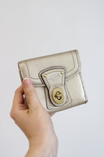 Coach Legacy Metallic Gold Wallet