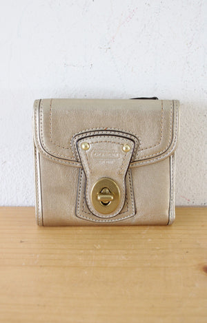 Coach Legacy Metallic Gold Wallet