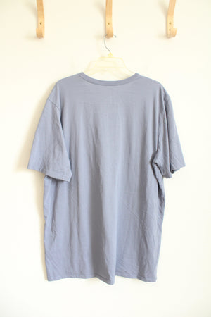 Nike Athletic Cut Dusty Blue Shirt | XL