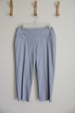 Zac & Rachel Light Blue Capri Pants | 12