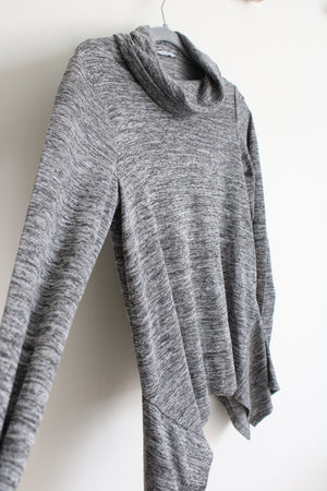 Avon Gray Heathered Knit Cowl Neck Sweater | S (4/6)