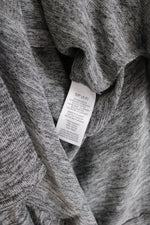 Avon Gray Heathered Knit Cowl Neck Sweater | S (4/6)