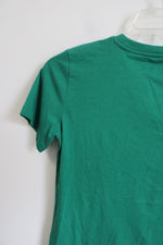 Champion Green Logo Tee | Youth XL (14)