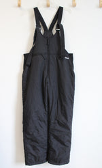 Ski Gear Black Bib Snow Pants | M