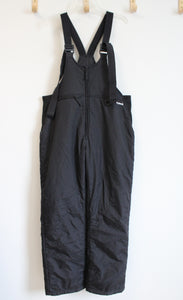 Ski Gear Black Bib Snow Pants | M