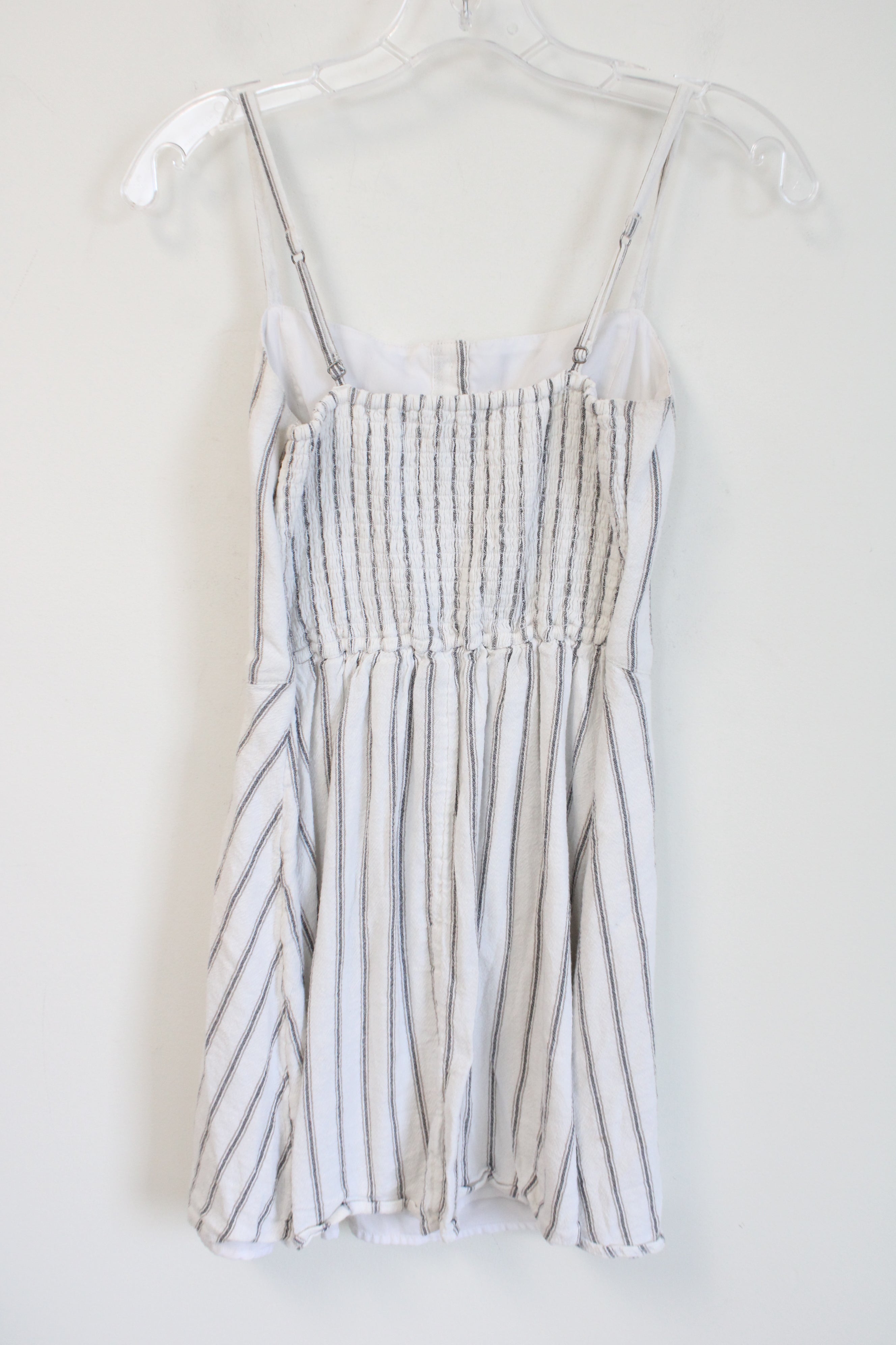 Hollister Gray & White Striped Dress | S