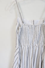 Hollister Gray & White Striped Dress | S