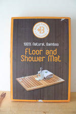 NEW Bambusi Collection 100% Natural Bamboo Floor & Shower Mat