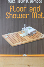 NEW Bambusi Collection 100% Natural Bamboo Floor & Shower Mat