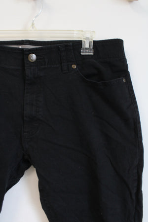 Lee Slim Straight Black Pants | 38X30