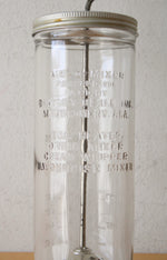 Air-O-Mixer Vintage Bentley-Beale Inc. Glass Beater Mixer Whipper