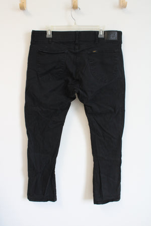 Lee Slim Straight Black Pants | 38X30