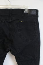 Lee Slim Straight Black Pants | 38X30