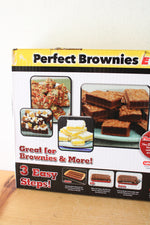 NEW BulbHead Red Copper Brownie Bonanza Brownie Baking Pan