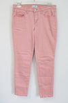 Jessica Simpson Rolled Crop Skinny Pink Pants | 6/28