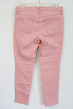 Jessica Simpson Rolled Crop Skinny Pink Pants | 6/28