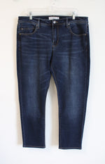 Liverpool Modern Slim Straight Dark Wash Jeans | 36X34